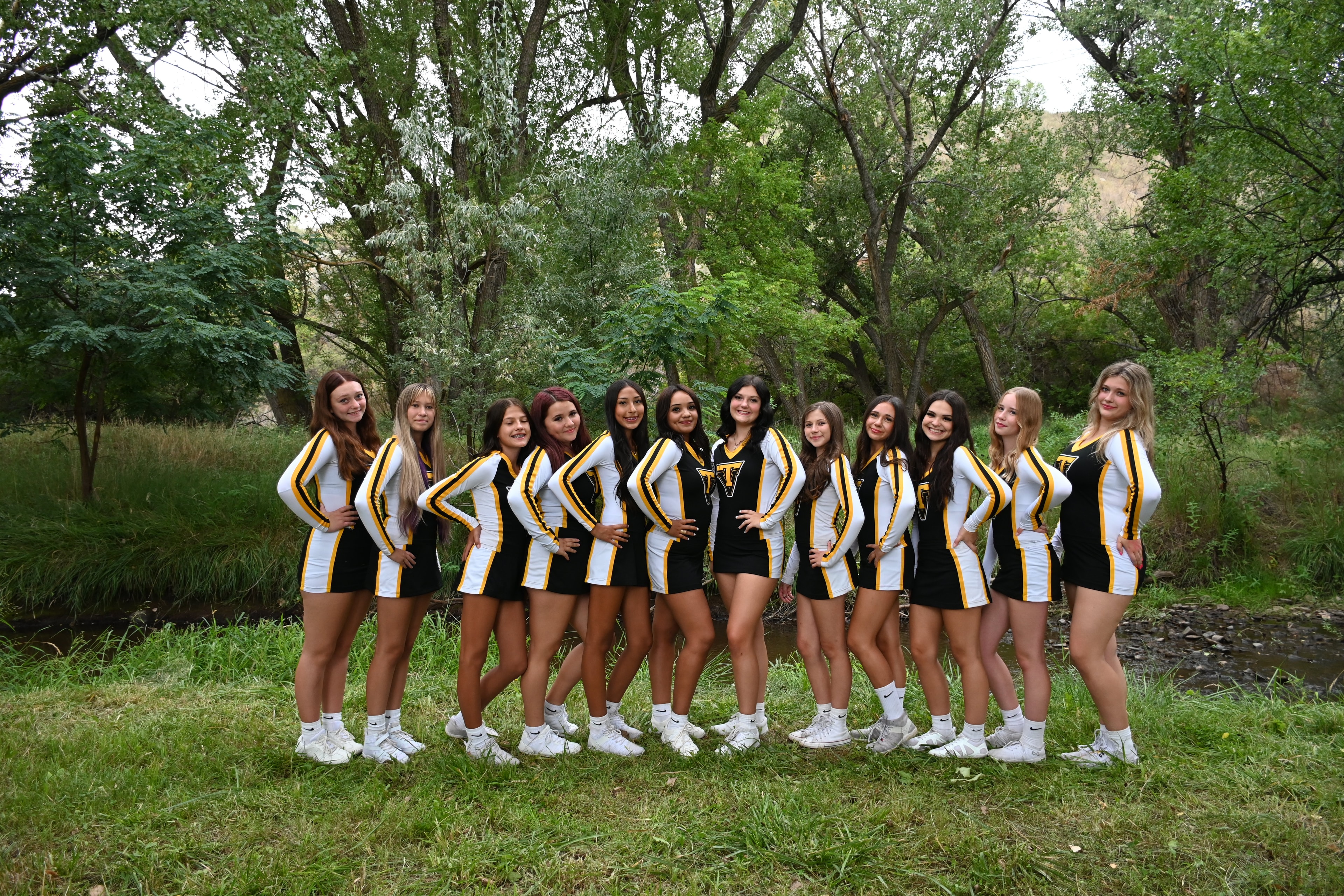 Thompson Valley Cheer athletes